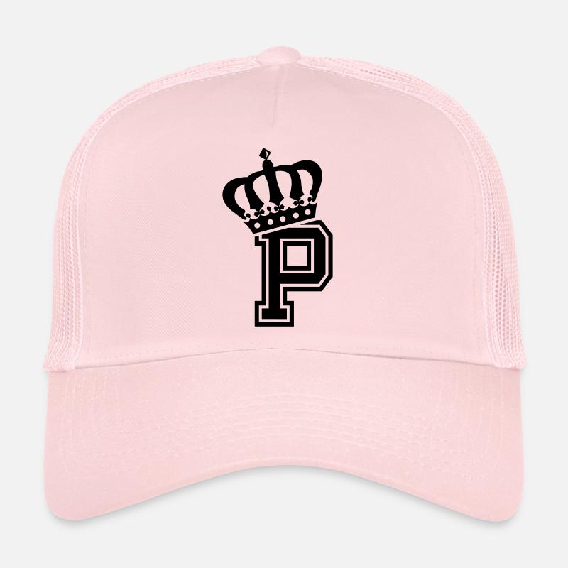 Lettre P Casquette trucker 