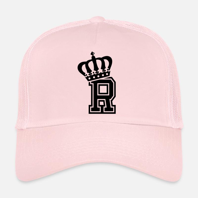 Lettre R Casquette trucker 