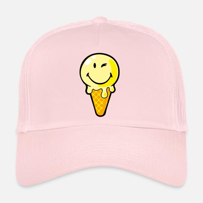 Smiley Ice Cream Casquette trucker 