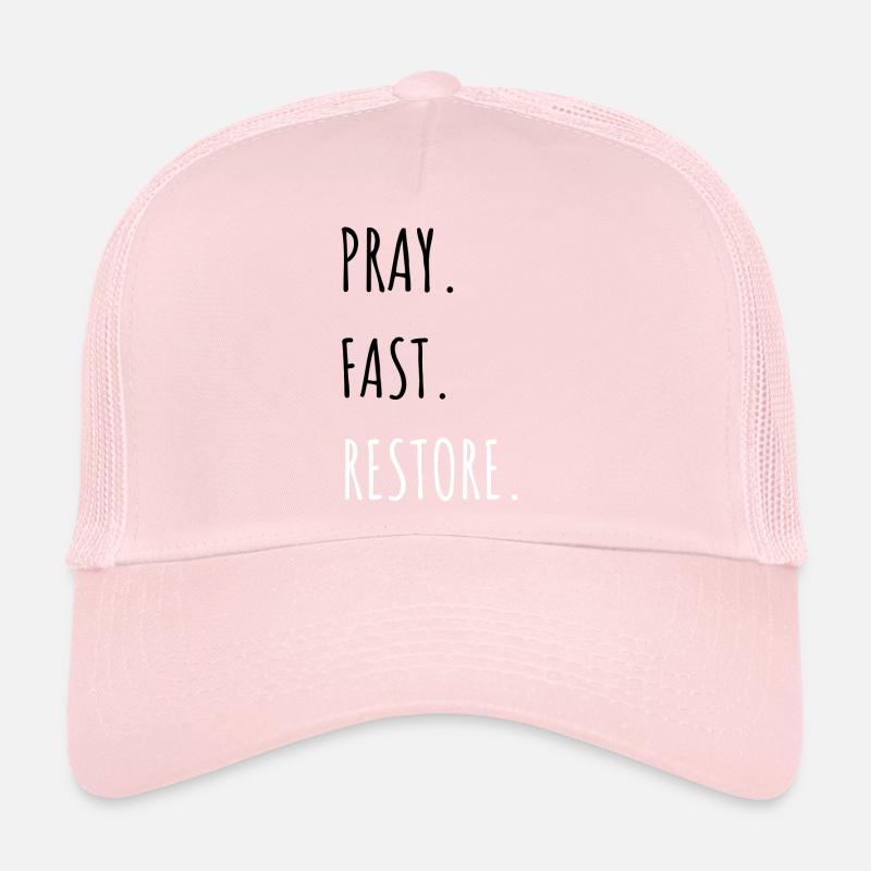 Restoration - Trucker Cap - pale pink