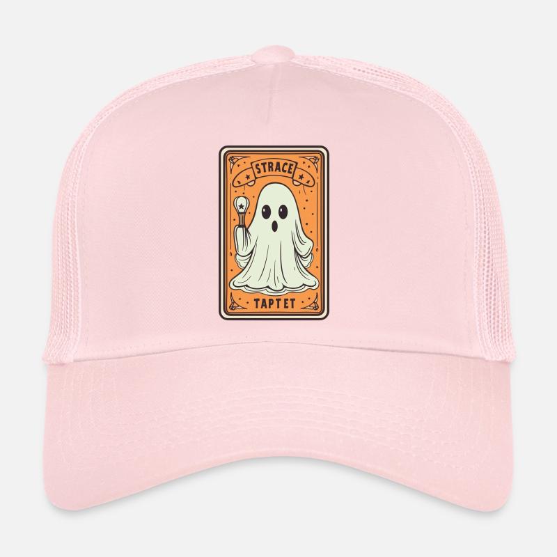 Carte de Tarot Fantôme avec Bâton Casquette trucker 