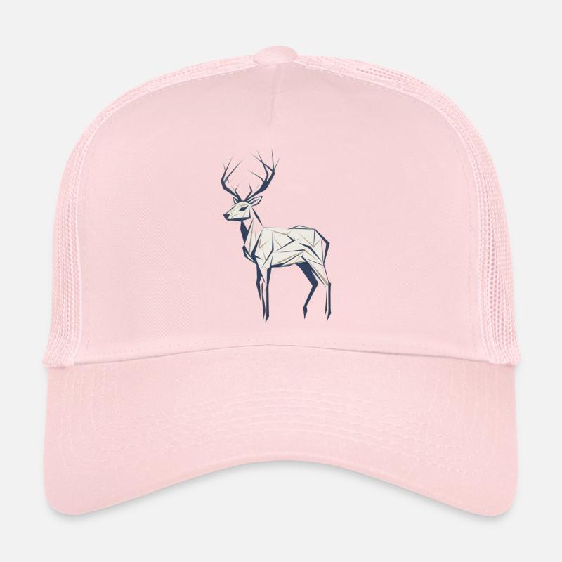 Minimalistischer Hirsch /Minimalistic Deer Trucker Cap