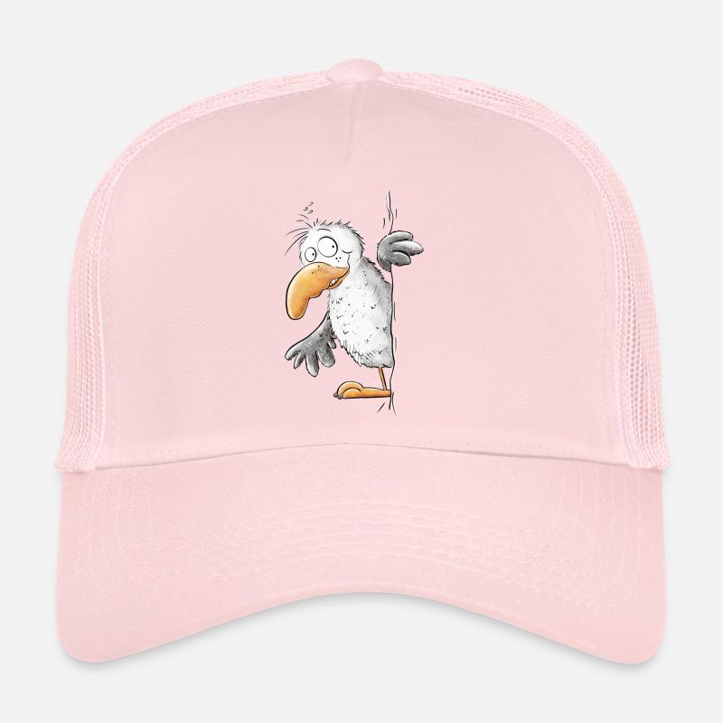 Droll Mouette Motif Animal Casquette trucker 