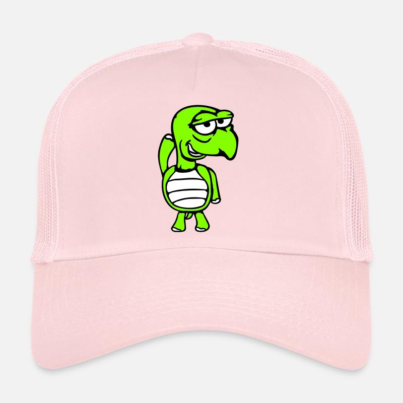 Schildkröte verschmitzt lustig albern Scham frech Trucker Cap