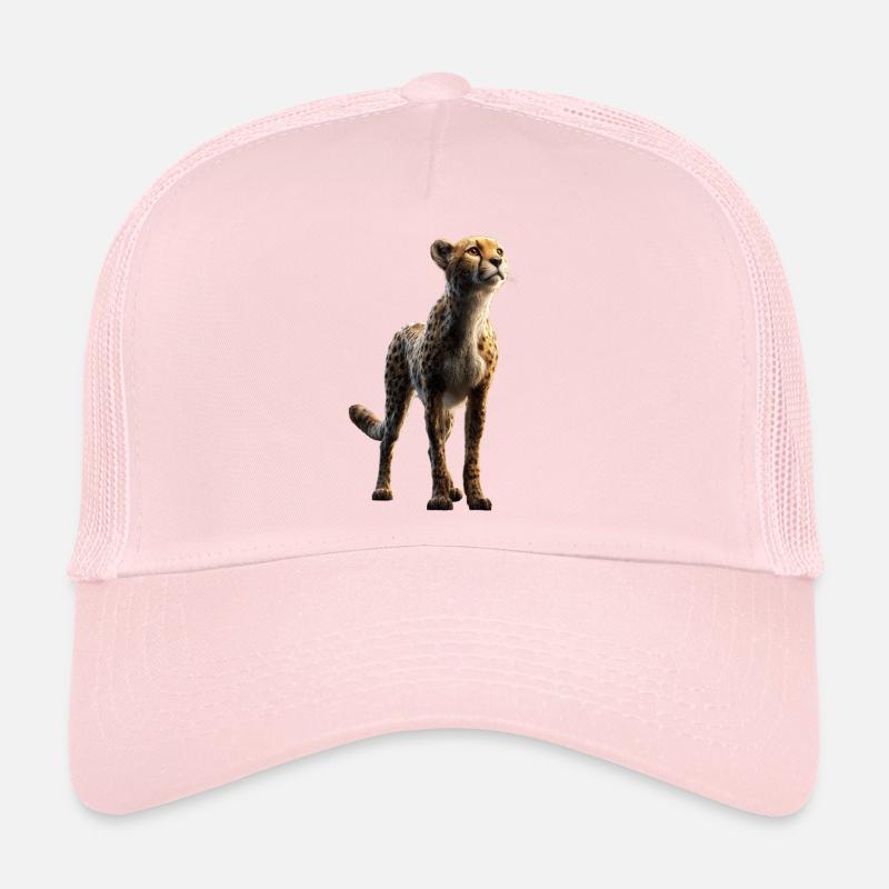 Cheetah Cheetah Big Cat Cat Lover Cheetah Trucker Cap