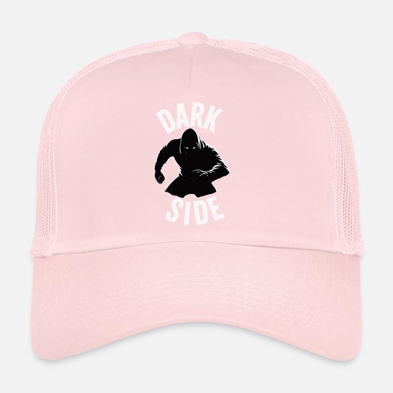 Dark Side Minimalist Hoodie Design Casquette trucker 