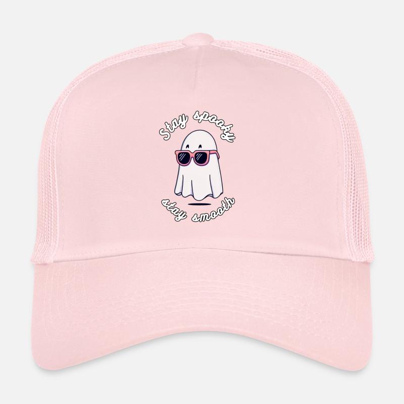 Geist mit Sonnenbrillen Stil - Trucker Cap - Hellrosa