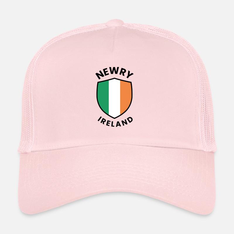 Bouclier de Newry Ireland Casquette trucker 