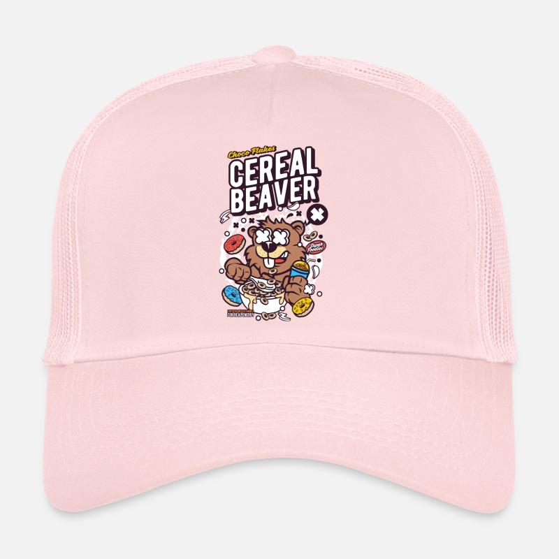 Cereal Beaver Trucker Cap
