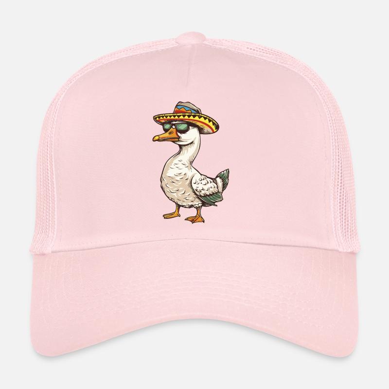 Gans Comic Lustig Sombrero Trucker Cap