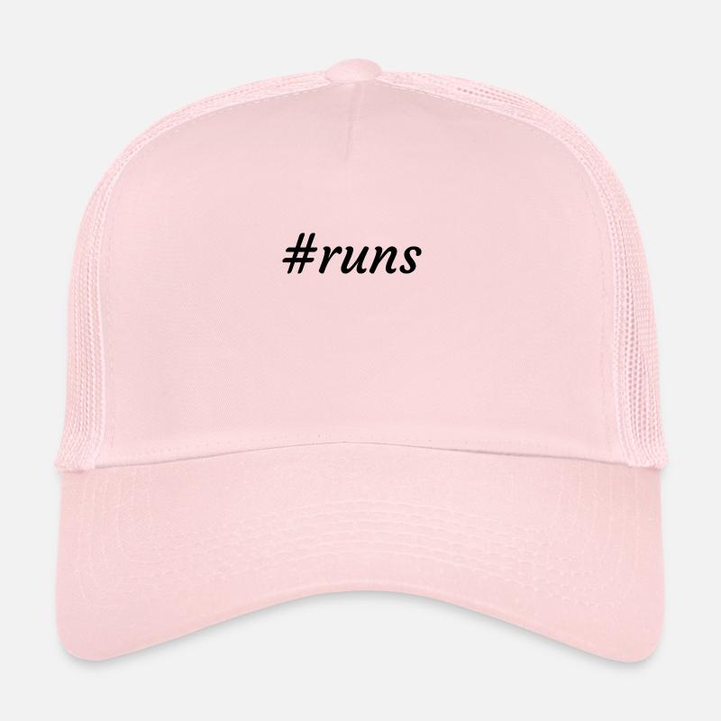 #runs - en cours d'exécution Casquette trucker 