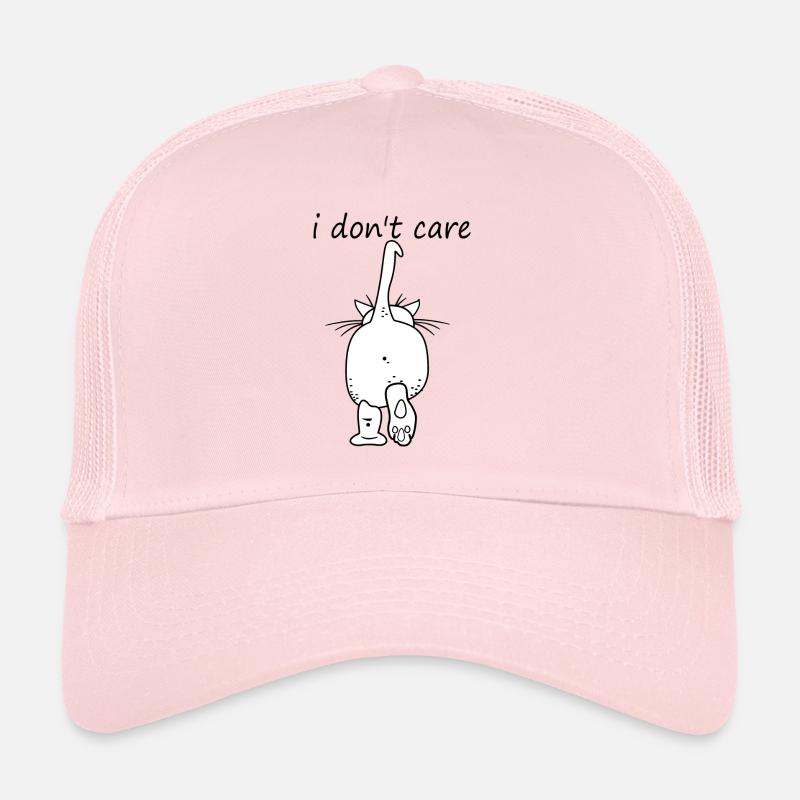 Katze, die sich interessiert Trucker Cap