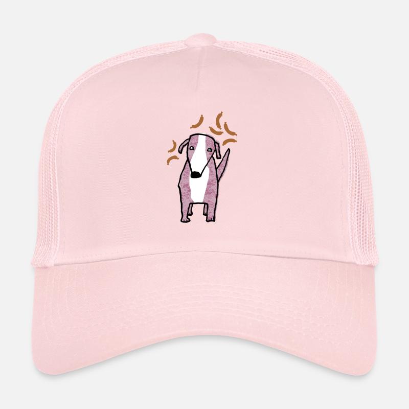 Hund - Trucker Cap - Hellrosa