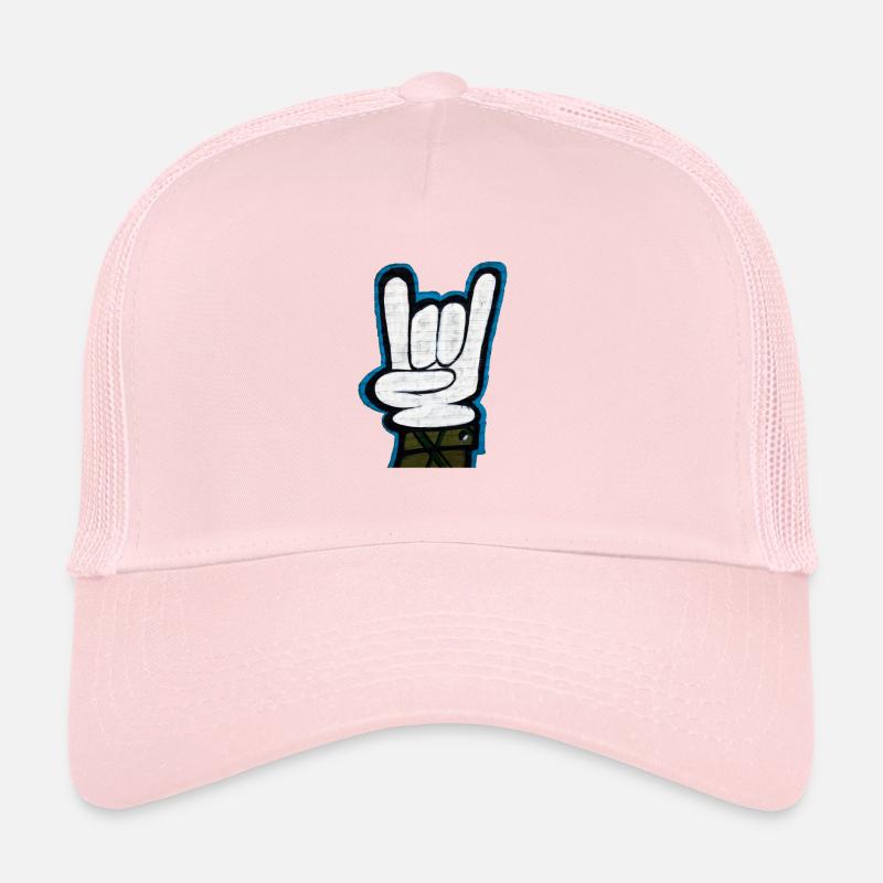 graffiti - Trucker Cap - pale pink