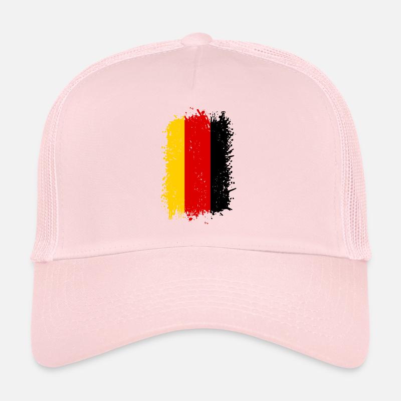 Deutschland - Trucker Cap - Hellrosa