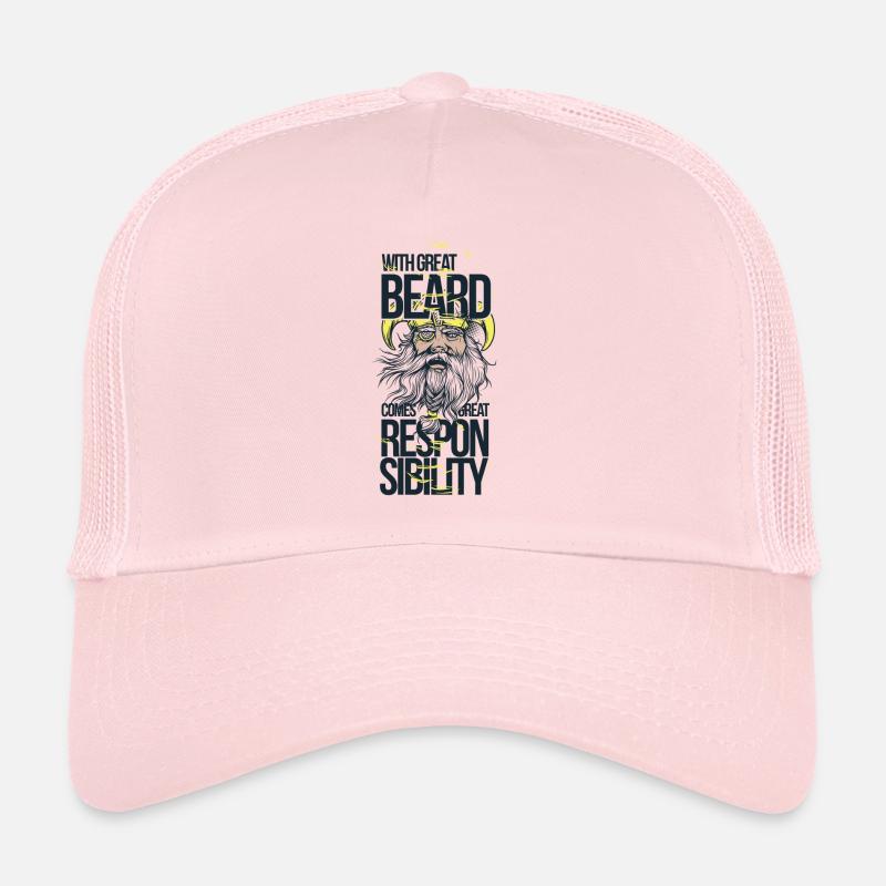 Avec la barbe est la responsabilité Casquette trucker 