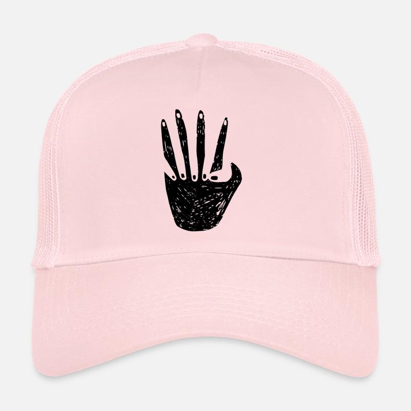 Holding Hands - Trucker Cap - Hellrosa