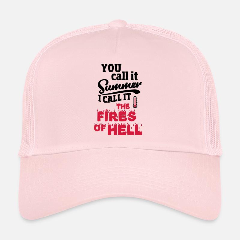 Du nennst es Sommer, Hitzewelle Geschenk Trucker Cap
