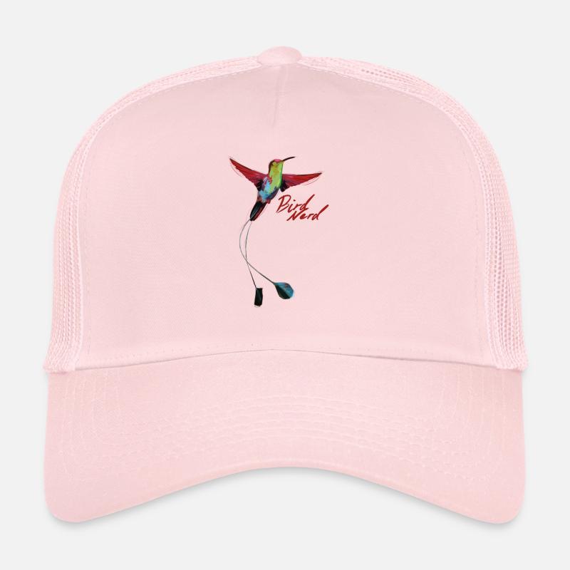 Bird Nerd - Trucker Cap - Hellrosa