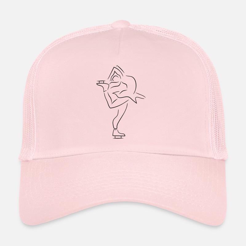 Eiskunstläuferin - Trucker Cap - Hellrosa