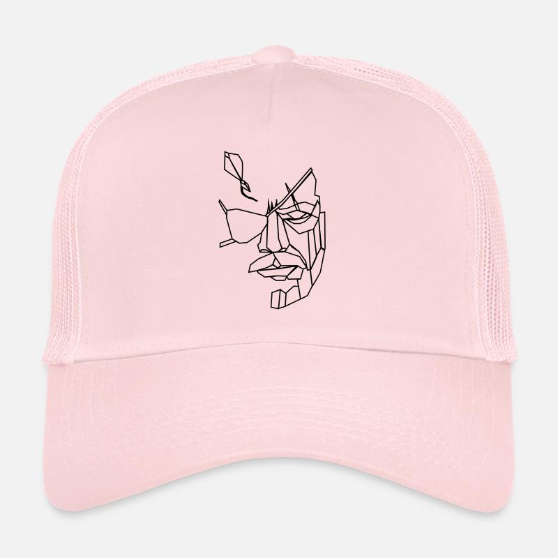 snake line Trucker Cap