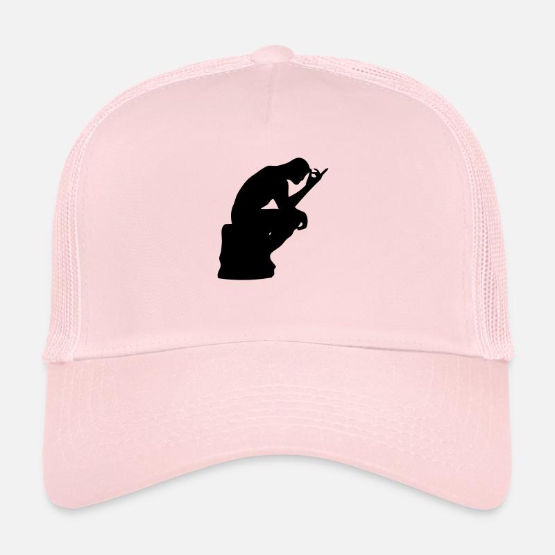 rodin penseur Casquette trucker 