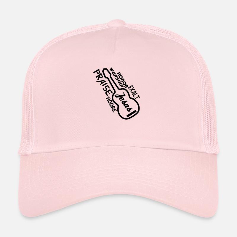 Lob - Ruhm - Trucker Cap - Hellrosa