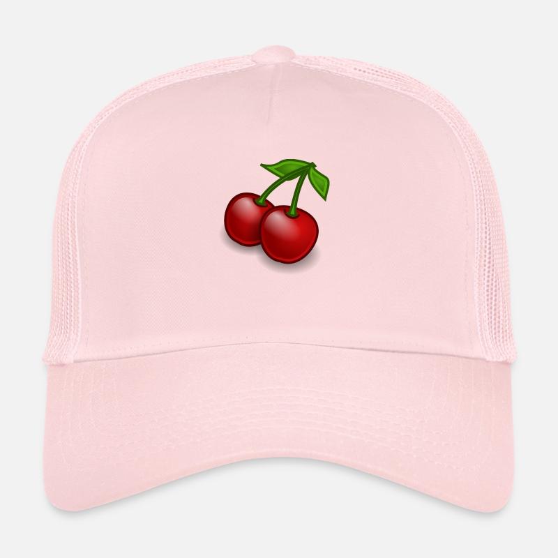 Kirsche Geschenk - Trucker Cap - Hellrosa
