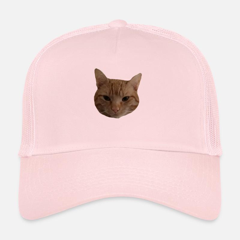 Cat's head red Trucker Cap