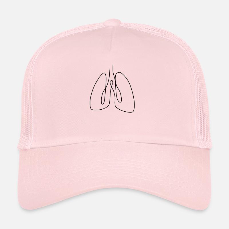 Lunge - Trucker Cap - Hellrosa