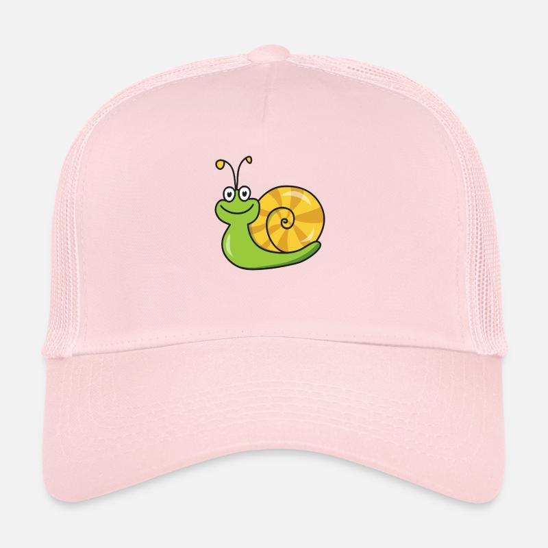 Schnecke - Trucker Cap - Hellrosa