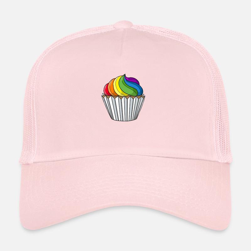 Gay Pride Cupcake - Trucker Cap - Hellrosa