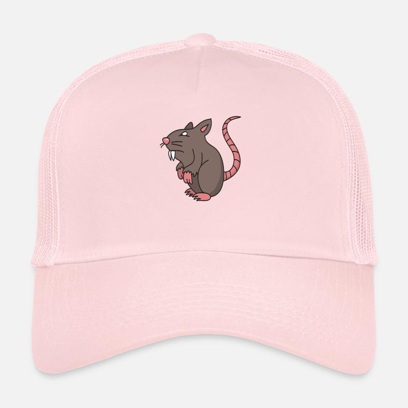 Ratte - Trucker Cap - Hellrosa