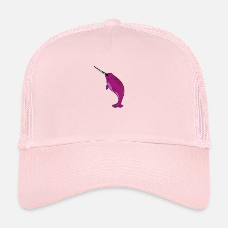 Einhorn Flipper - Trucker Cap - Hellrosa