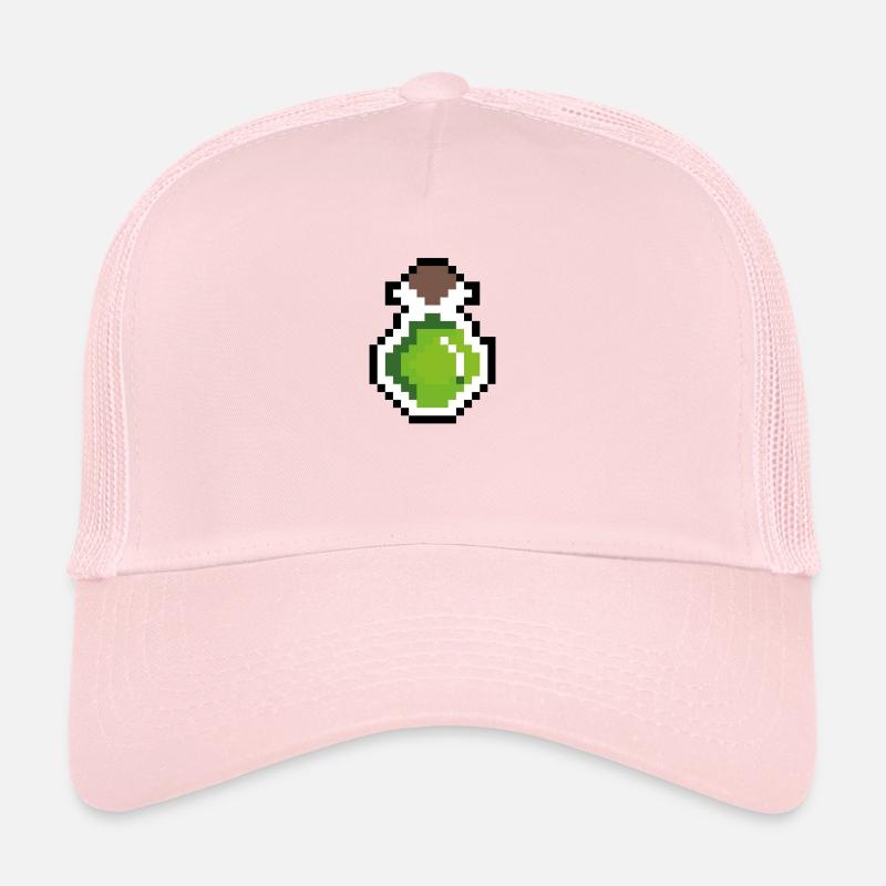 Buvez des pixels verts Casquette trucker 