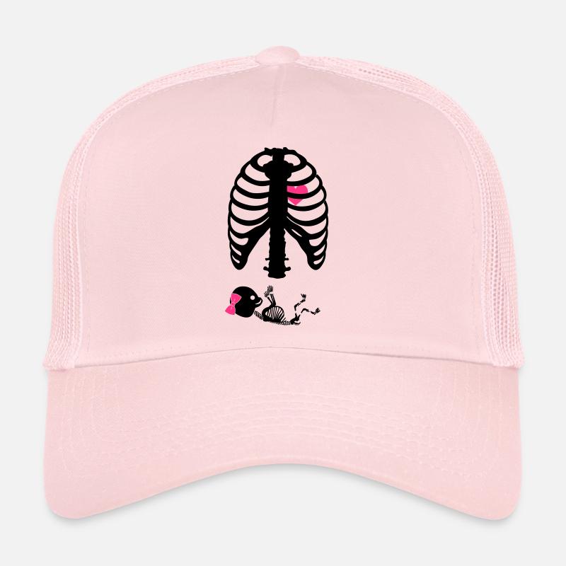 Squelette de grossesse Casquette trucker 