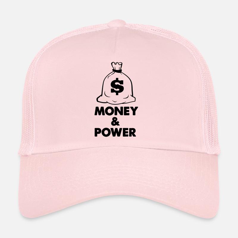Argent et pouvoir1 Casquette trucker 