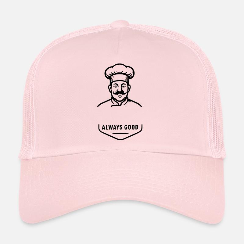 Chef always good - Nom Prénom Casquette trucker 