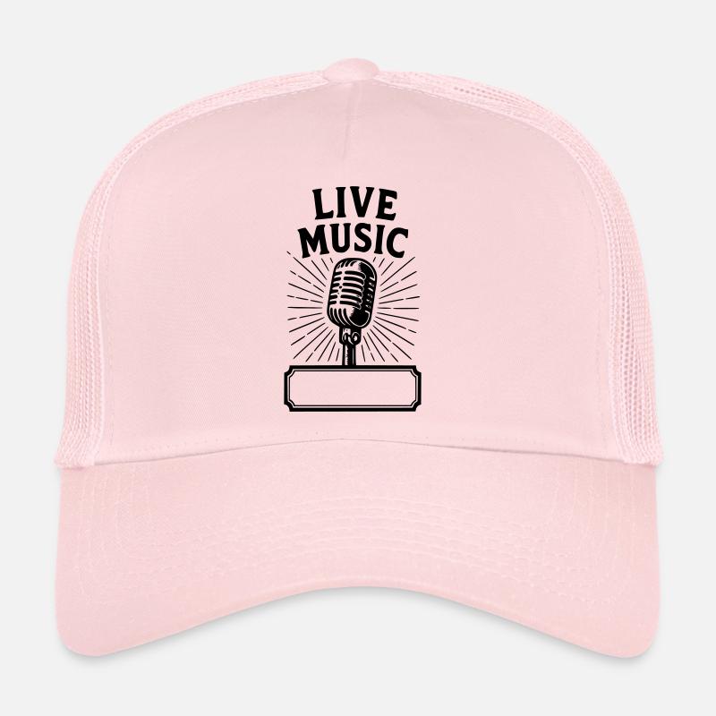 Live Music Micro Trucker Cap