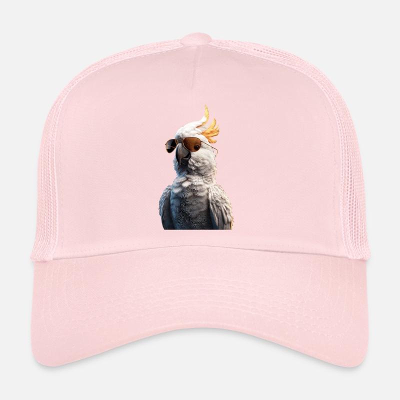 Parrot Macaw Parakeet Cockatoo Lover Parrots Trucker Cap