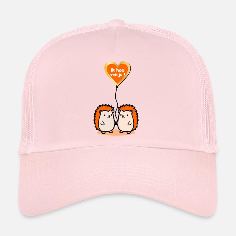 Je t’aime Hérissons Casquette trucker 