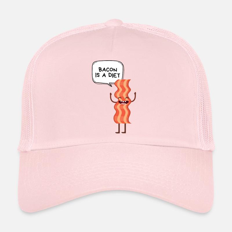 Bacon on a humorous diet Trucker Cap