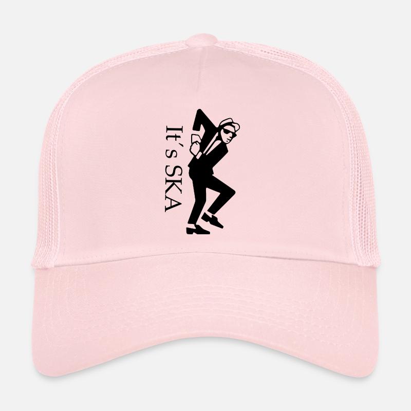its_ska - Casquette trucker  - rose pâle