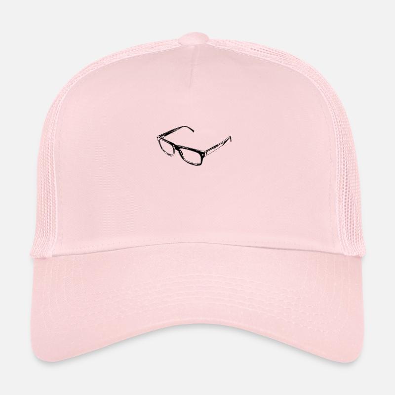 Brille - Trucker Cap - Hellrosa