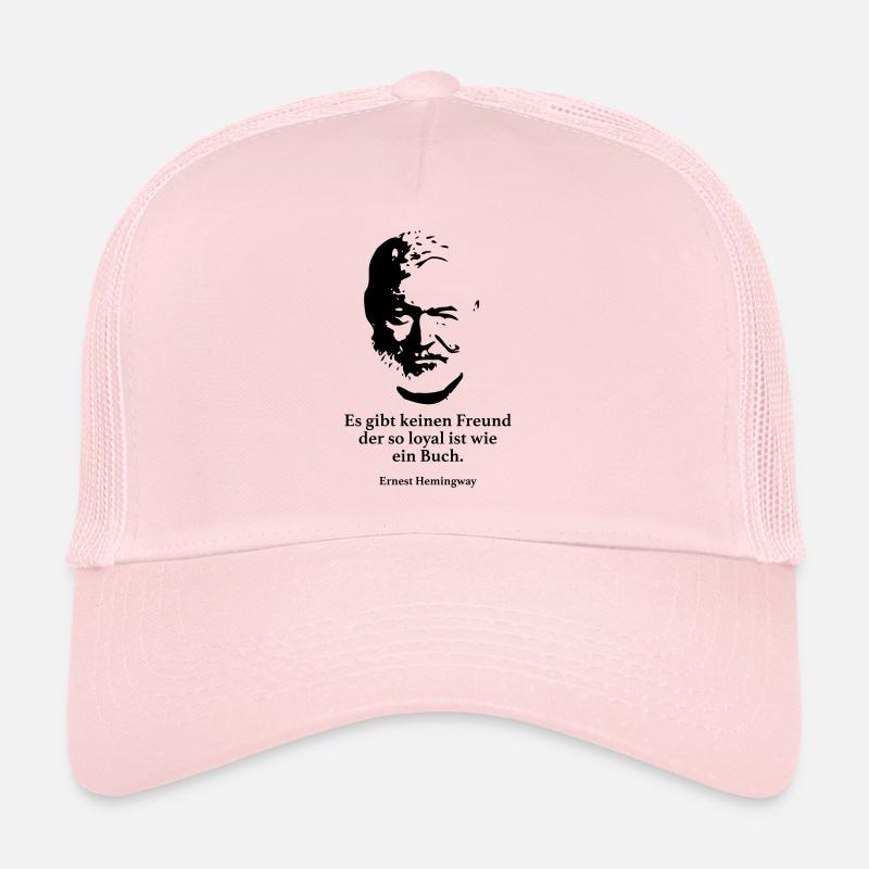 Hemingway: Il n'y a pas un ami est si loyal Casquette trucker 