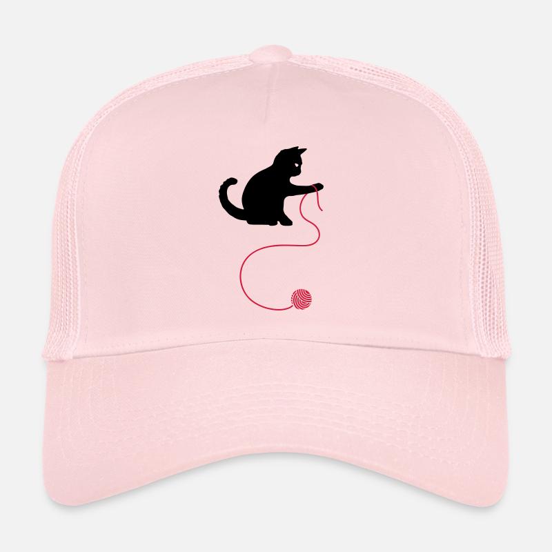 Katze - Trucker Cap - Hellrosa