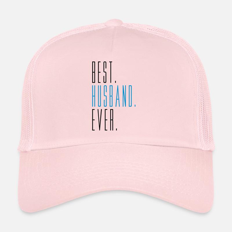 best husband ever mari husband text célibataire Casquette trucker 