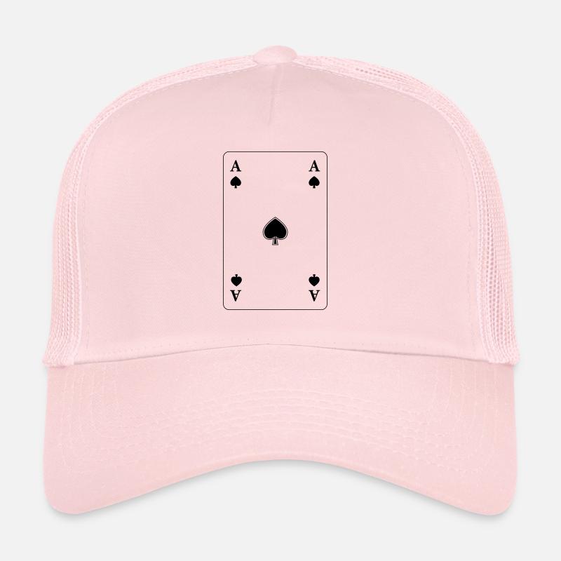 Pik Ass - Trucker Cap - Hellrosa
