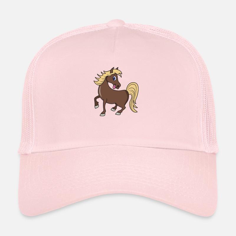 Poney cheval mignon Casquette trucker 