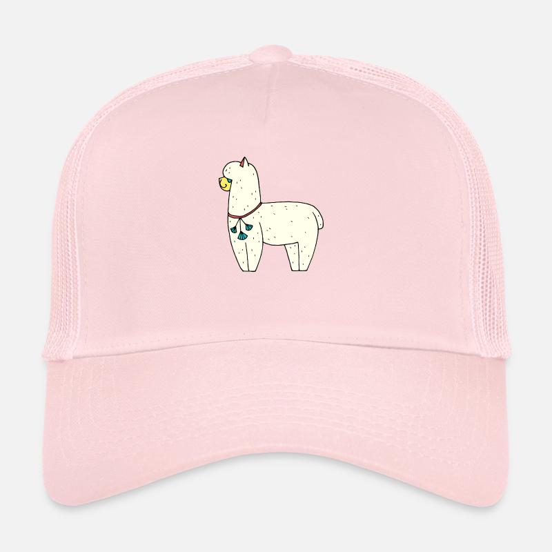 alpaca - Trucker Cap - pale pink
